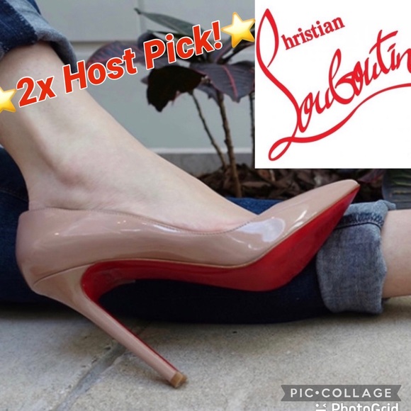Louboutin Pigalle Nude Patent, EU size 39 - Picture 13 of 16